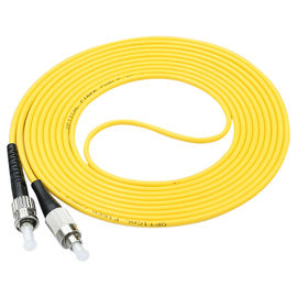Diamètre adapté aux besoins du client de câble de corde de correction de fibre de mode unitaire du SM UPC de 3M/5M/10M
