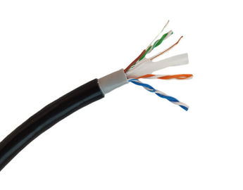 Conducteur du câble CCA/CU de réseau de PVC du système de câblage Cat5e 0.45mm-0.51mm
