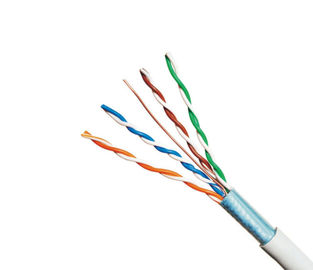 Le câble 305m 24AWG de réseau de ftp Cat5e de Kico 1000FT découvrent la couleur facultative de cuivre