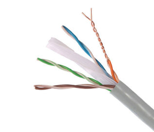 Câble de réseau d'UTP Cat6 Utp de vitesse rapide, Cat6 PVC externe du câble 305m intérieur