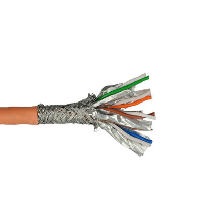 Veste de Sftp Lszh 4 paires de 24awg d'en cuivre de PVC de câble nu de réseau