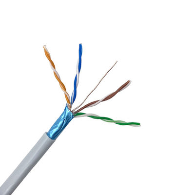 Communication protégée simple d'Ethernet de CAT5E Lan Cable 24awg 305m