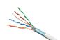 Câble de réseau de PVC de ftp Cat5e de haute performance avec le passage de flet écologique