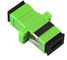 Dimension matérielle optique verte 32MM de PVC d'adaptateur des accessoires Sc/Acp de fibre