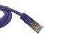 Longueur multicolore 0.5m/1m/2m/3m/5m d'isolation de HDPE de câble de réseau de PVC de SSTP protégée par CAT7