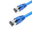 Corde de correction multicolore de ftp de Kilomega RJ45 Cat6, veste de PVC de câble LAN d'Ethernet