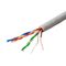 Retardancy CMR de flamme de fréquence du câble 250MHz de réseau de 4PR 24AWG UTP CAT5