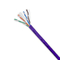 câble Ethernet réseau KICO CAT6 UTP 305m câble LAN intérieur câble Internet Cat6 usine de fabricants couleur violette