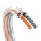 Cable audio 2 noyau 54*0,12mm 39*0,12mm cuivre CCA OFC haut-parleur câble fil transparent haut-parleur câble nu en ferraille de cuivre