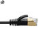 Câble de pullover de CAT7 SSTP 7 paires avec l'utilisation facile du connecteur RJ45 plaquée par or